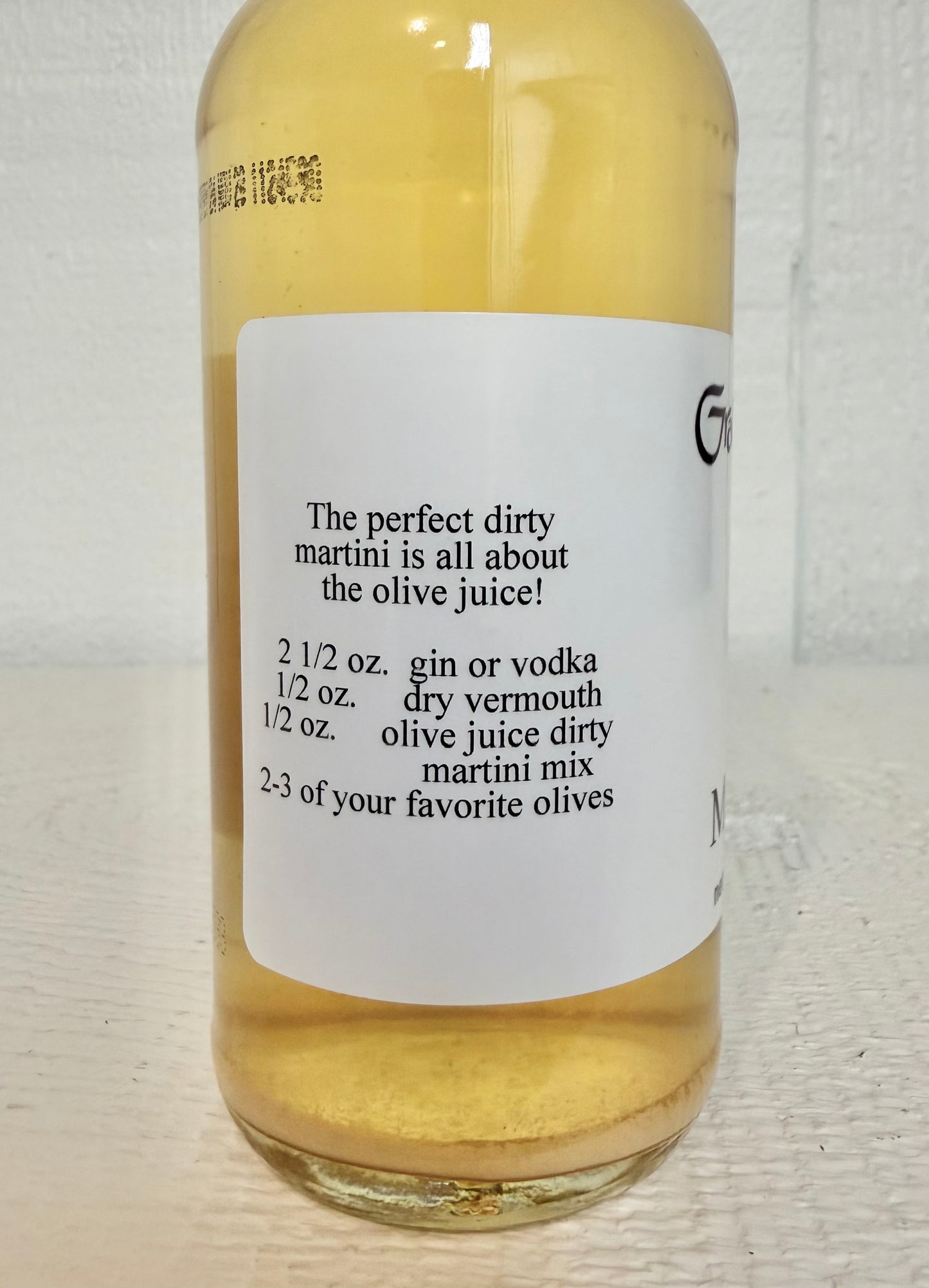 Dirty Martini Mix