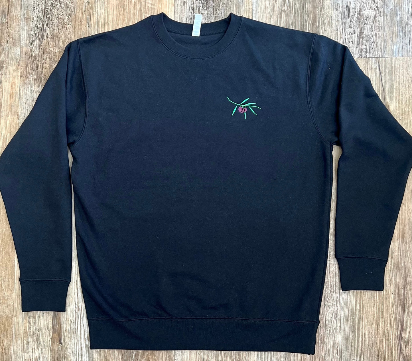 Olive Branch Sweater Crewneck
