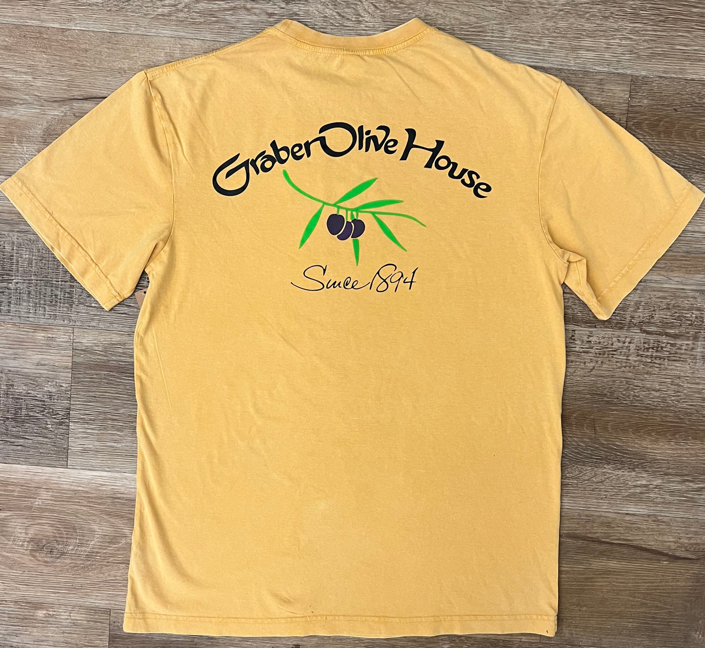 Olive House Vintage Wash - Mustard