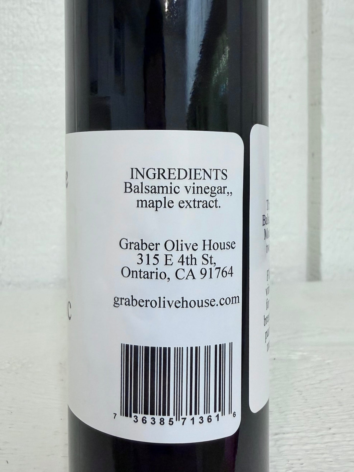 Maple Balsamic Vinegar