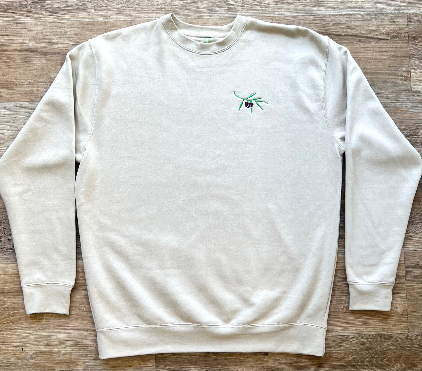 Olive Branch Sweater Crewneck