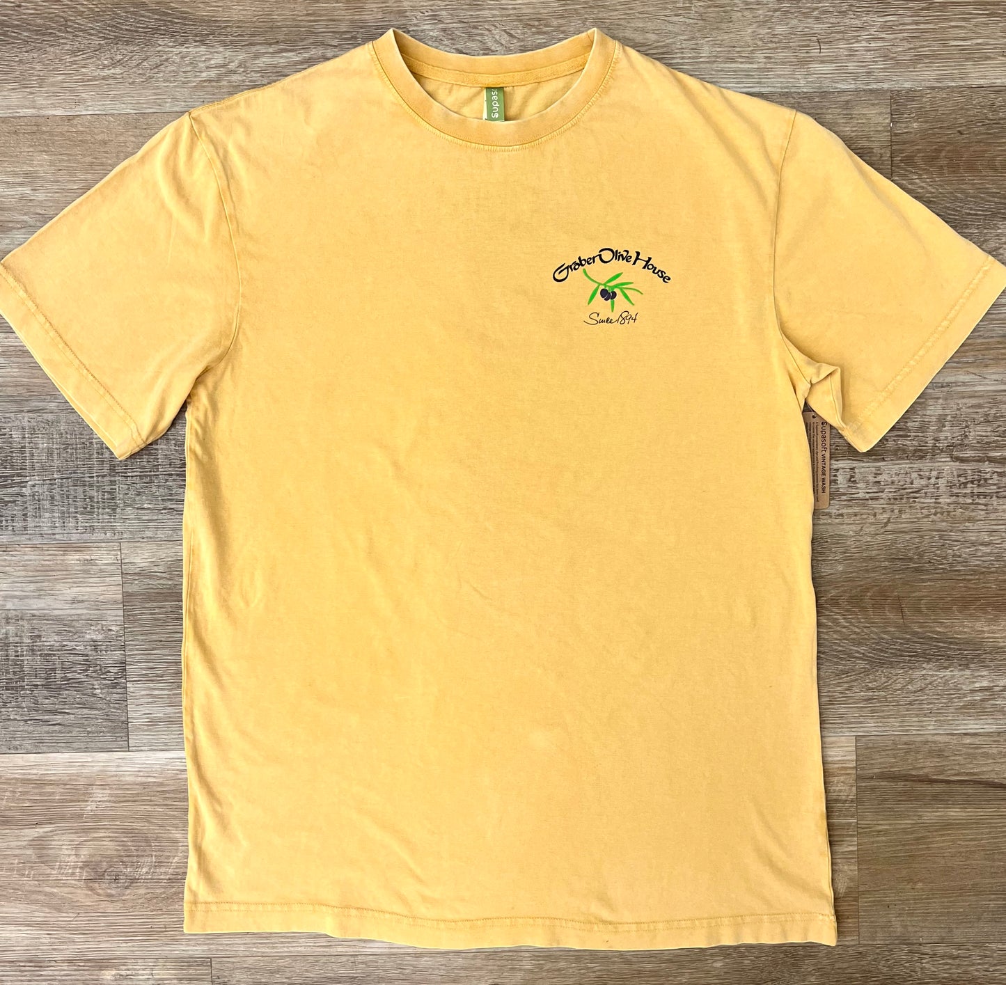 Olive House Vintage Wash - Mustard