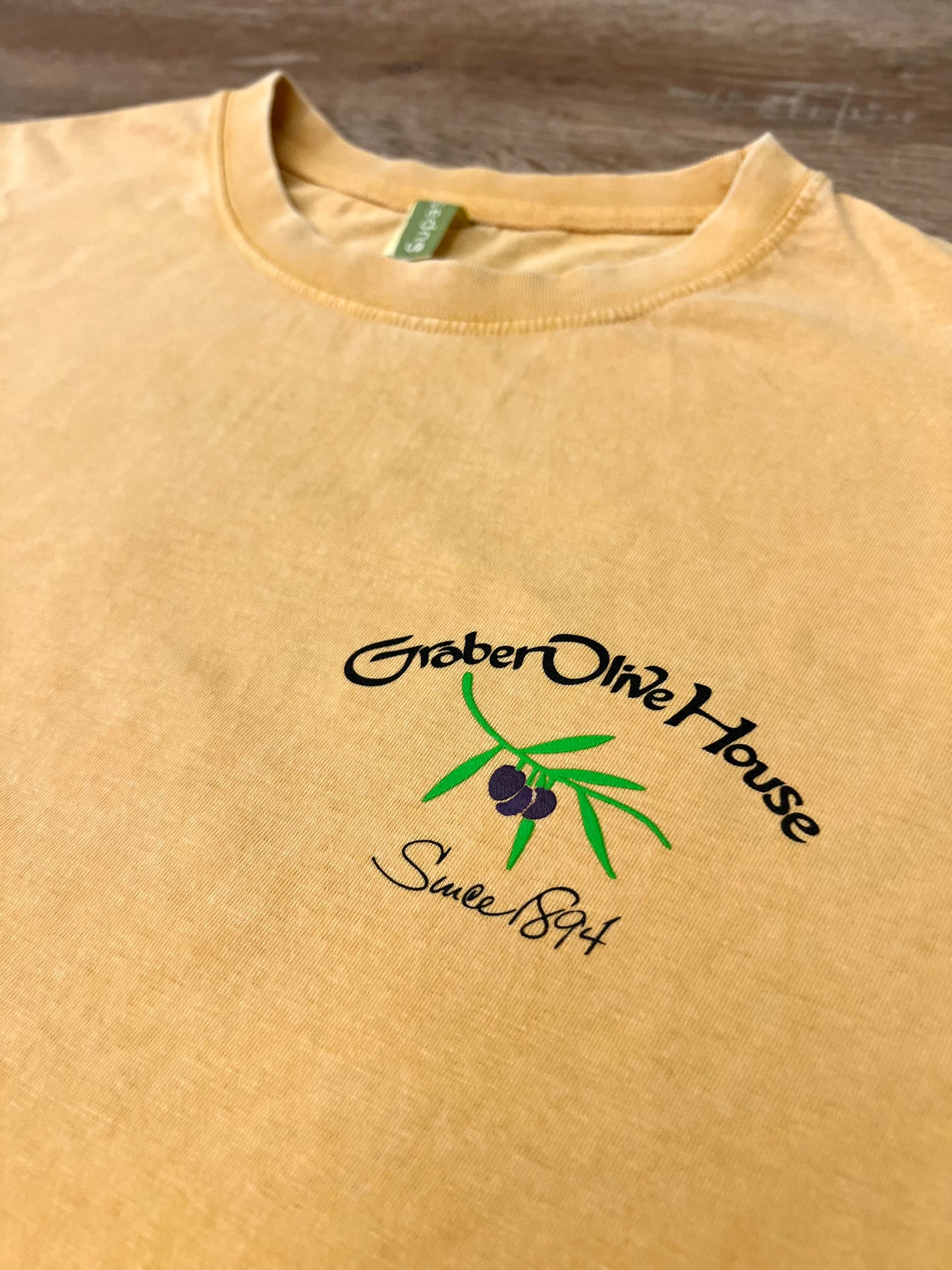 Olive House Vintage Wash - Mustard