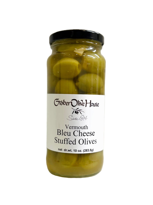 Vermouth Bluecheese Stuffed Graber Olives