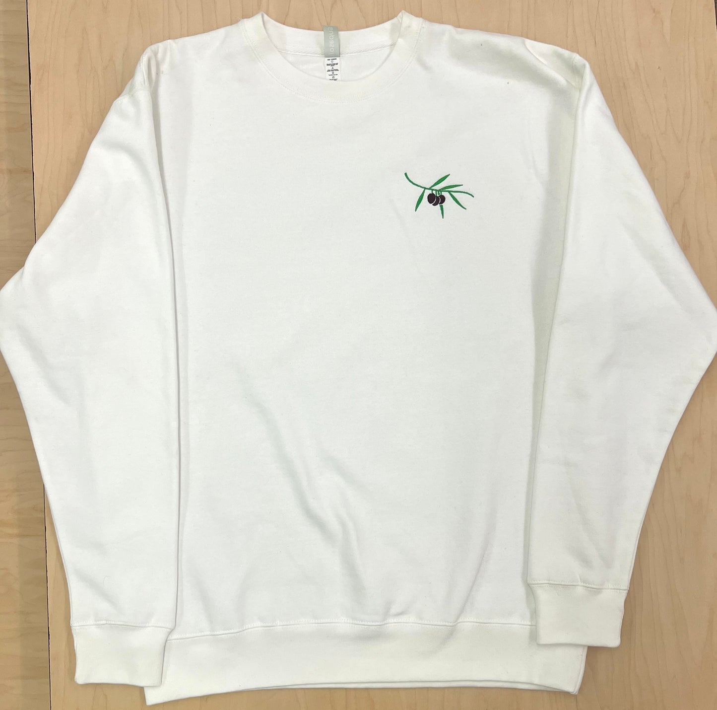 Olive Branch Sweater Crewneck